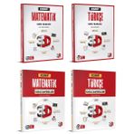 3D 2025 8. Sınıf Lgs Matematik + Türkçe Similasyon Deneme + Soru Seti 4 Kitap