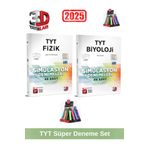 3d 2025 Tyt Fizik 48 Adet-Tyt Biyoloji 48 Adet Simulasyon Video Çözümlü Deneme Seti+Kalemlik