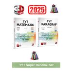 3d 2025 Tyt Matematik 10 Adet-Tyt Paragraf 20 Adet Simulasyon Video Çözümlü Deneme Seti+Kalemlik