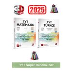 3d 2025 Tyt Matematik 10 Adet-Tyt Türkçe 10 Adet Simulasyon Video Çözümlü Deneme Seti+Kalemlik