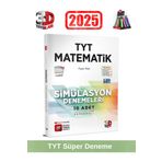 3d 2025 Tyt Matematik 10 Adet(3 Kolay-4 Orta-3 Zor)Simulasyon Video Çözümlü Deneme+Kalemlik