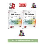 3d 2025 Tyt Paragraf 20 Adet-Tyt Dilbilgisi 30 Adet Simulasyon Video Çözümlü Deneme Seti+Kalemlik