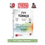 3d 2025 Tyt Türkçe 10 Adet (3 Kolay-4 Orta-3 Zor)Simulasyon Video Çözümlü Deneme+Kalemlik