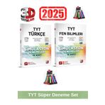 3d 2025 Tyt Türkçe 10 Adet-Tyt Fen 15 Adet Simulasyon Video Çözümlü Deneme Seti+Kalemlik