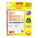 3D 2026 Ayt Eşit Ağırlık 3'Lü Simülasyon Deneme 3D - Ösym Tarzı Sınav Provası+Android Kalem