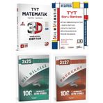 3D + Acil 2026 Tyt Kurs Matematik Ve 3D Tyt Matematik Ders Defter Anla Kazan Deneme 4 Lü Set