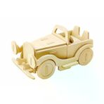 3D Ahşap Puzzle Klasik Araba JP110 25 parça