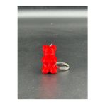 3D Atelier Sakızlı Ayı Anahtarlık - Kırmızı (1 Adet)
