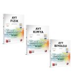 3D Ayt Fizik Kimya Ve Biyoloji Deneme Seti 3 Kitap
