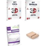 3D Ayt Kimya Biyoloji Video Destekli Defter - Yks 2026 + Telefon Tutucu + Tyt Deneme