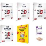 3D Ayt Matematik Fizik Kimya Biyoloji Video Destekli Defter Yks 2026 +Planlamadefteri+Tutucu+Deneme