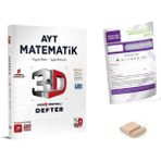 3D Ayt Matematik Video Destekli Defter - Yks 2026 + Telefon Tutucu + Tyt Deneme