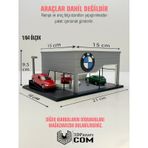 3d Baskı 1/64 Ölçekli Bmw Showroom Tasarımlı Diorama Araç Sergileme Garajı