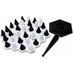 3D Baskı Zamanı 3D Baskı Strateji Oyunu – Hexagon Zeka Oyunu, Masa Oyunu, 2 Kişilik Akıl Oyunu, Eğitici Strateji Oyunu Seti