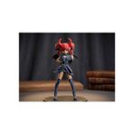 3D Baskı Zamanı Anime Demon Girl Figürü - Canlı Kırmızı Saçlı Boynuzlu Iblis Kız Oyuncu Hediyesi