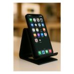 3D Baskı Zamanı Apple Logo Tasarımlı Masaüstü Telefon Standı - 3D Yazıcı Özel Üretim Telefon Tutucu