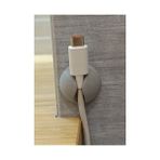 3D Baskı Zamanı Modern Masaüstü Kablo Düzenleyici ve Tutucu - Özel Dokulu Minimalist Kablo Organizer