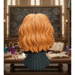 3D Baskı Zamanı Örgü Desenli (Knitted Style) Hermione Granger Figürü