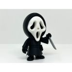 3D Baskı Zamanı Scream Ghostface Figürü - 3D Yazıcı Tasarım Korku Filmi Biblosu - Bıçaklı Çığlık Maskesi Karakteri