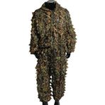 3D Camouflage Leaf elbise AV Camo Yowie Sniper okçuluk Ghillie Suit set