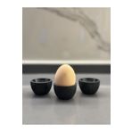 3D DESİNG MARKET 3'LÜ MODERN YUMURTALIK SİYAH