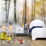3D Doğa Duvar Resmi Özel Bitkiler Ağaçlar Hayvanlar Duvar Kağıdı Kendinden Yapışkanlı Fotoğraf Duvar Resmi 3D Efektli Duvar Çıkartması Poster Büyük Boy 360X250 cm