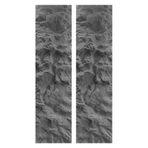 3D Duvar Paneli 240 × 60 Cm Sahte Duvar Panelleri Kaya Görünümü, Dış Mekan Iç Mekan Arka Plan Vurgu Paneli, Banyo, Oyun Odası Için 3 Boyutlu Duvar Kaplama Kaplaması(Black,2pcs)