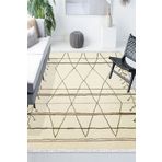 3D ELSE HALI Otantik Etnik Vintage Kilim Desenli Dekoratif Kaymaz Yıkanabilir Spor Saçaklı Halı Ds-28
