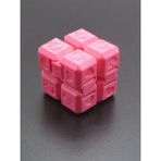 3D Fabrika Hello Kitty'li 3D Baskı Mekanik Küp - Pembe Tasarım Sevimli Parmak Oyuncağı Hediyelik Tipi