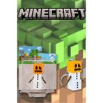 3D Figür Anahtarlık - Snow Golem Model 8 - Standart