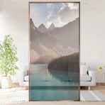 3D gökkuşağı PVC pencere filmi, cam dekorasyonu, banyo, çocuk odası, mutfak, yatak odası, 44,5 x 200 cm, oturma odası, yemek odası, ofis, otel, oda dekorasyonu için ideal