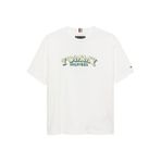 3D Graphic Beyaz Erkek Çocuk T-Shirt