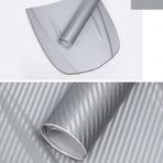 3d Gri Silver Tırtıklı Hava Kanallı Karbon Folyo 152cmx200cm