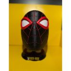 3D Hayal Atölyesi Siyah Örümcek Adam Spiderman Spider-Man Maske Mıknatıslı Plastik Maske Spider Man - Siyah - Kırmızı