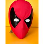 3D Hayal Ötesi Lady Deadpool Maske Mıknatıslı Plastik Maske - Bordo