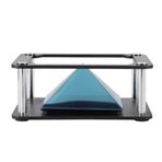 3D Holografik Ekran Standları, 360 Derece Görüntüler Projektör Piramidi, Projektör 3.5 6inch Akıllı Telefon Hologram Braketi, Reklam Ekranı, Karikatür Etkileşimi, Eğlence