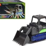 3D Işıklı Sesli Müzikli Çarp Dön Sensörlü İş Makinesi Dozer