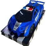 3D Işıklı Sesli Polis Arabası Oyuncak - Spor Araba