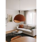 3D Iskandinav Tarz Salon Oturma Odası Beton Avize(Plastik) - 1 - Kahverengi