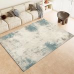3D Krem Vintage Parça Halı 140 x 200 cm, Soyut Kaya Dokusu, Salaş Şık Tasarım, Oturma Odası, Yatak Odası, Çocuk Odası, İç Mekan Halısı için Mükemmel, Yumuşak ve Dayanıklı