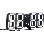 3d Led Dijital Alarm, Termometre ve Takvim Özellikli Masa/Duvar Saati