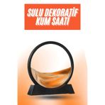 3d Led Işıklı Kum Saati Gece Lambası Hareketli Sulu Kum Saati Orta Boy FRTKGT25DYMUCZZZZSULUKUMSAATİİİİİİ3