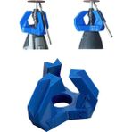 3D Make Dremel Için Matkap Ucu Bileme Aparatı (90-118-135 Derece) - Mavi