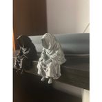 3D Masa - Kitaplık - Gamer Dekorasyonu Ghost Azrail Kitaplık Figürü