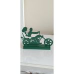 3D Motosiklet Figürü, Dikkat Çekici, Hayallerde Arzu Ettiğin Arac - Yeşil