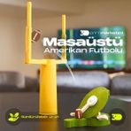 3D Print Marketim Masaüstü Amerikan Futbolu Oyunu