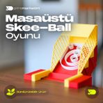 3D Print Marketim Masaüstü Skee-Ball Oyunu