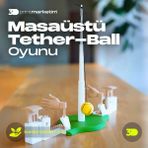 3D Print Marketim Masaüstü Tether Ball Oyunu