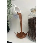 3D SerArt Dekoratif Dökülen Kahve Figürü - Kahve Köşesi - Coffee Corner 20cm