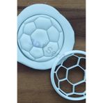 3D SerArt Sevimli Futbol Topu Kurabiye Kalıbı